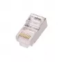 Tīkla kabeļa savienotājs Extralink RJ45 CAT5E FTP 8P8C caurspīdīgs