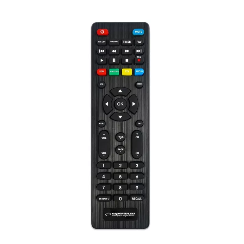 Esperanza EV108R TV set-top box kabelis Melns