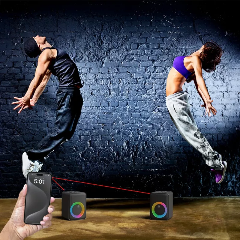 Pārnēsājams skaļrunis Tellur Bluetooth Speaker Buzz, Melns