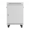 Brīvi stāvošs skapja statīvs LANBERG FF01-6815-12SL 15U, 600×800×922 mm, 1200 kg, IP20, pelēks