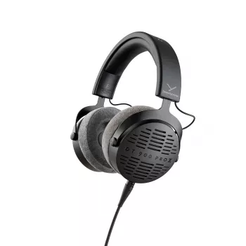Studiju austiņas Beyerdynamic DT 900 Pro X — atvērtas, apkārtauss, vadu, 48 Ω, 5–40 kHz, 3 m noņemams kabelis, melnas