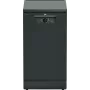 Iebūvējamā trauku mazgājamā mašīna BEKO BDFS26123AQ, 45 cm, 10 komplekti, 49 dB, antracīts