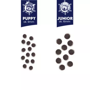 Baltika Excellent Puppy Salmon Hipoaalerģiska XS/S 1 kg, 30% olbaltumvielas, 16% tauki