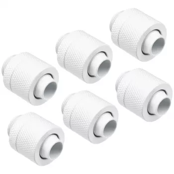 Savienotājelementu komplekts Alphacool 17624 Brass White 27mm Augstums 20mm Diametrs