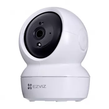 IP drošības kamera EZVIZ H6c 1920 x 1080, iekštelpu, kupola, Wi‑Fi & Ethernet, 4 mm objektīvs, 360° skats, microSD līdz 256 GB