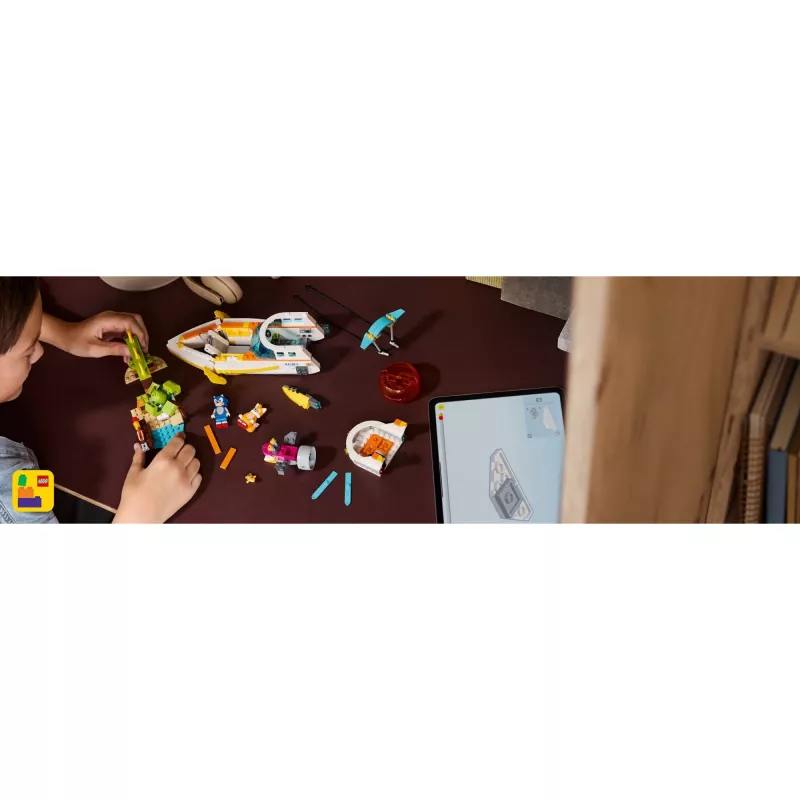 LEGO Sonic the Hedgehog Tails’ piedzīvojumu laivas komplekts 76997