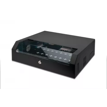 Sienas stiprinājuma skapis Digitus DN-19 04U-PB-B