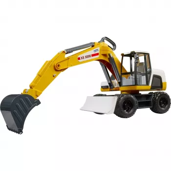 Ekskavators BRUDER 03413, ieteicamais vecums 2 gadi, materiāls ABS