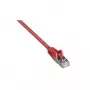 Wentronic Goobay CAT 5e Patch kabelis, F/UTP, Sarkans, 3 m - CCA vara maisījums (50153)