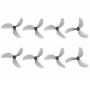 Gemfan 45mm trīs lāpstiņu propellers Pelēks | Drone propellers | 8 gab.