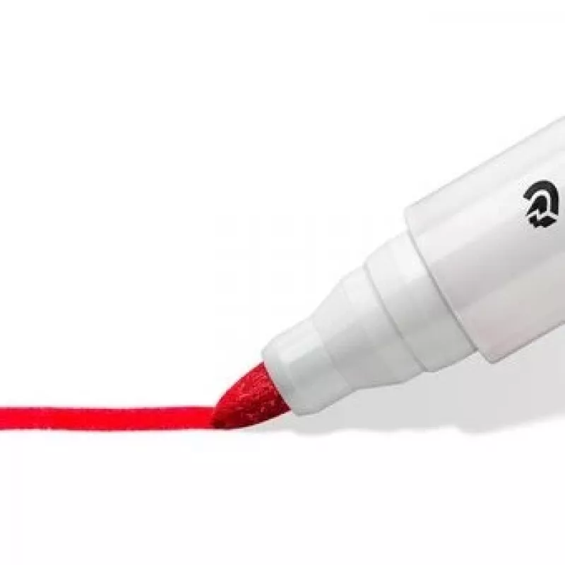 Marķieris Staedtler 351 B slīpais gals Melns Zils Zaļš Sarkans