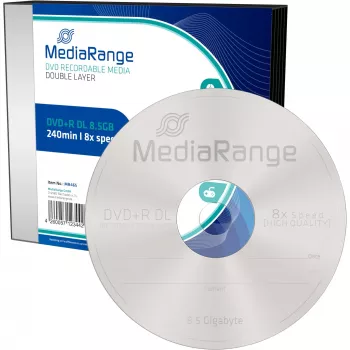 MediaRange MR465 DVD+R DL 8.5 GB 5 gab.