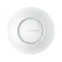 Grandstream GWN7605 802.11ac Wave-2 2x2 Wi-Fi piekļuves punkts ar MU-MIMO, Beamforming, 2x Gigabit, 1.27 Gbps, PoE/PoE+, līdz 100+ klientiem, iekštelpām, balts