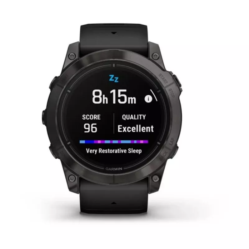 Garmin EPIX PRO g2 51mm Safīra Carbon Gray DLC Titāna Melns