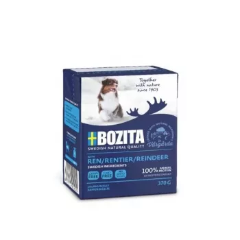 Slapjā suņu barība BOZITA Chicken & Deer Adult 370 g – bezgraudu, visām šķirnēm
