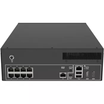 Tīkla video ierakstītājs - 8 IP kanāli - 4 TB HDD - PoE slēdzis - HDMI - USB 3.2
