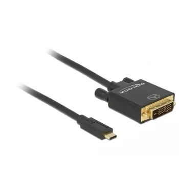 USB-C uz DVI adapteris DeLOCK 1m 85320