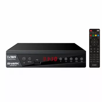 Digitālais TV uztvērējs MANTA DVBT005-SH DVB-T/T2 ar HEVC atbalstu