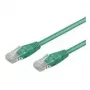 Wentronic Goobay CAT 5e Patch vads, U/UTP, Zaļš, 0.25 m - CCA vara maisījums (68612)