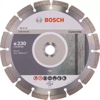 BOSCH Disks D.* 230x22 SEG BETONAM