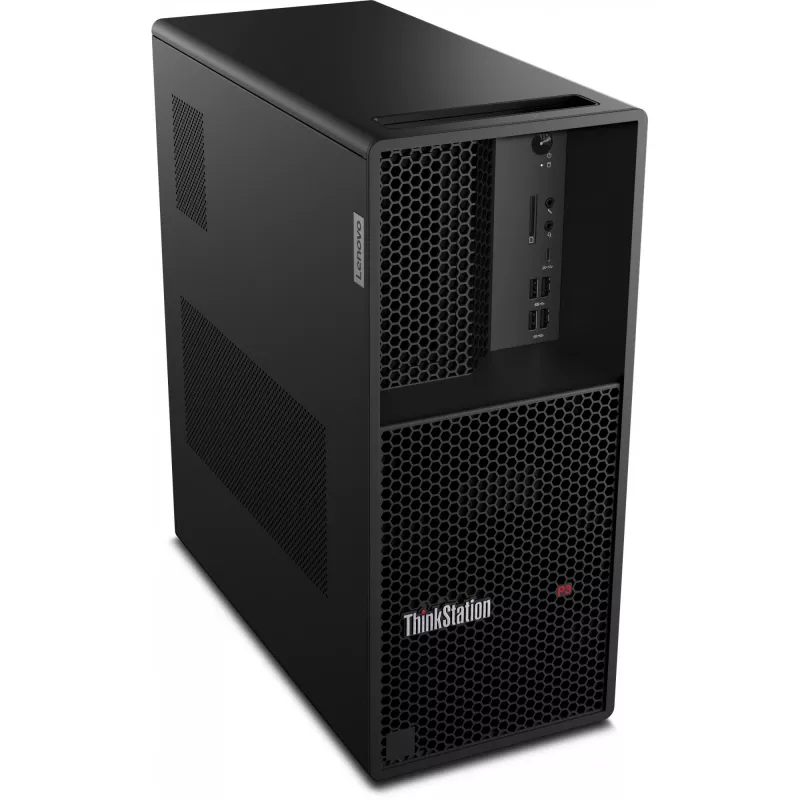 Lenovo ThinkStation P3 Tower Gen 2 Intel Core Ultra 5 245K 32 GB DDR5-SDRAM 512 GB SSD Windows 11 Pro darbstacija melna