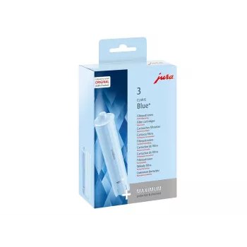 Ūdens filtrs JURA CLARIS Blue+ — saderīgs ar Jura, 65 L ietilpība, 3 iepakojumā