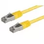 Patch vads ROLINE S/FTP (PiMF) Cat.6 Dzeltens 20.0m