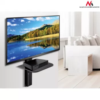 TV stiprinājums Maclean MC-772 55 collu Melns