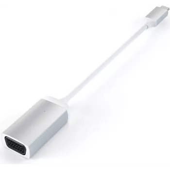 Satechi Type-C uz VGA adapteris, Sudraba, ST-TCVGAS