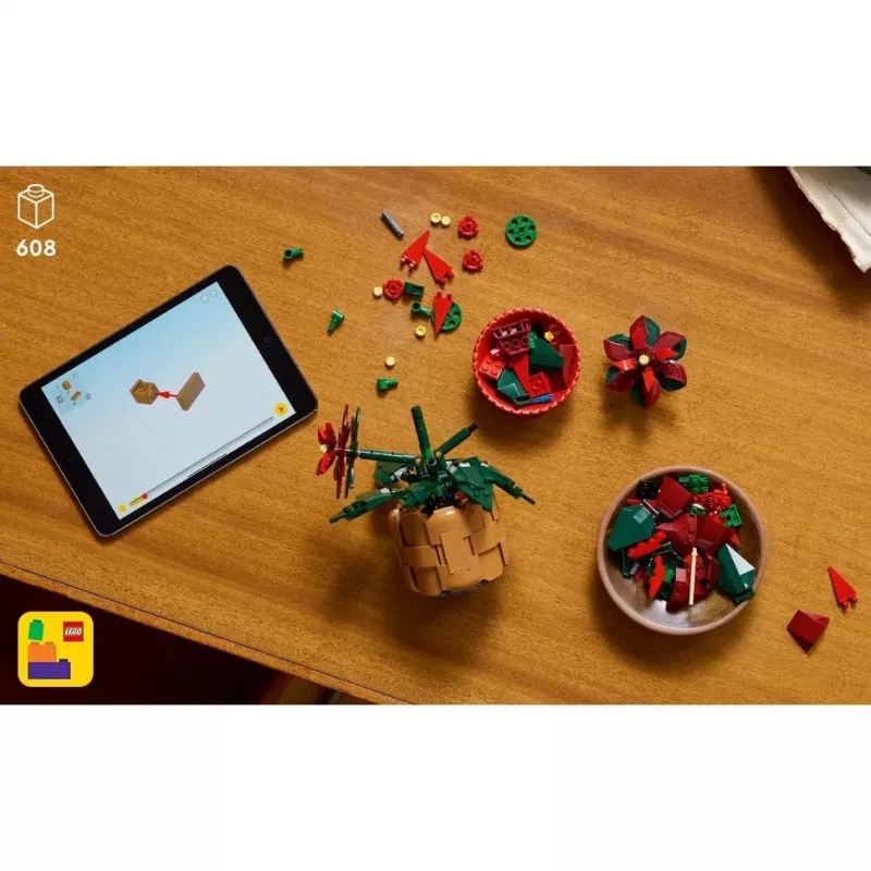 LEGO ICONS 10370 Poinsettia