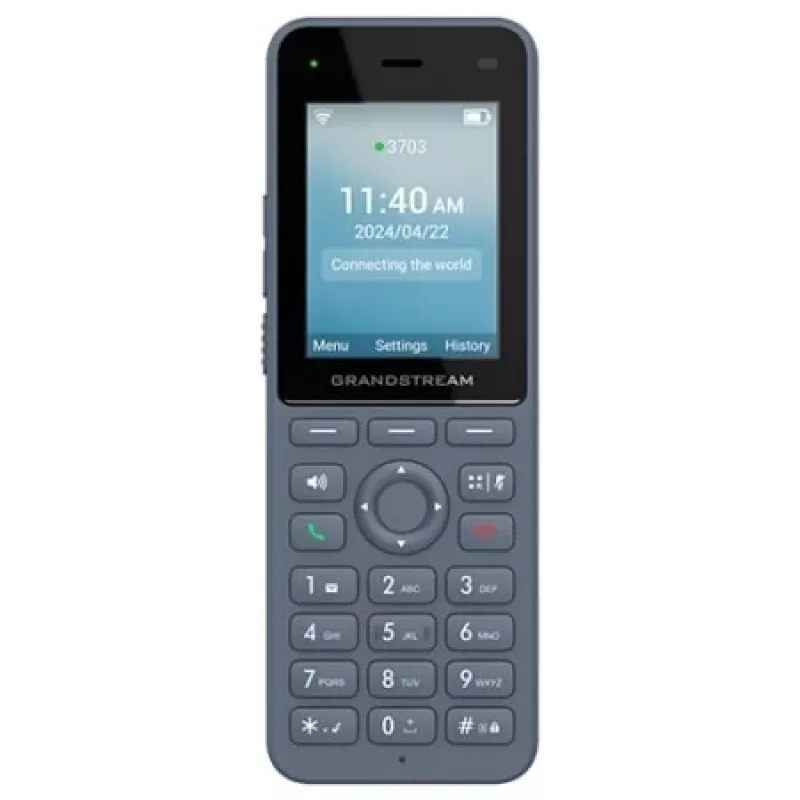 Grandstream Networks WP8256 IP telefons Antracīts 3 līnijas LCD Wi-Fi