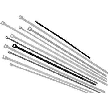 LappKabel Basic Tie kabeļu saite 290 mm x 4,8 mm, melna (UV izturīga), 100 gab. (61831054)