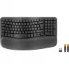 Logitech Wave Keys for Business Graphite tastatūra (2.4GHz/BT, Nordic-613, B2B)