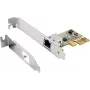 Exsys PCI-EXPRESS Ehternet Karte 1 Port inkl.LowProfileBügel RealtekChipsatz - Netzwerkkarte - PCI-Express