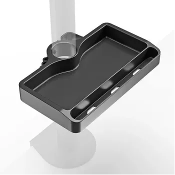 Plaukts ONKRON A35, melns ABS plastmasa, 190×105 mm, 160 g