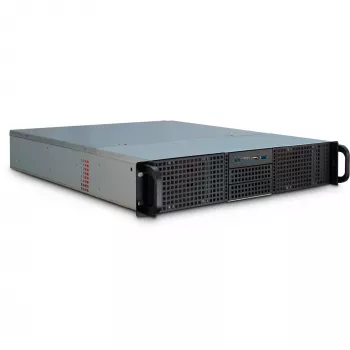 Inter-Tech IPC 2U-20255 - Rack korpuss - 2U - Full AT - bez barošanas bloka (EPS2U) - USB (88887105)