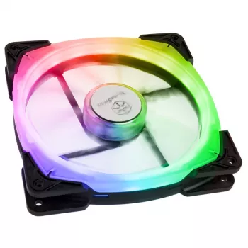 Korpusa ventilators SILVERSTONE SST-FW142-RGB 140mm 1500rpm - RGB LED, PWM saderīgs