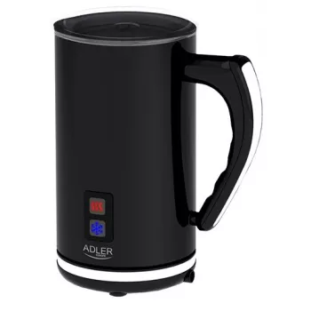 Automātiskais piena putotājs/sildītājs Adler AD 4478 — nerūsējošā tērauda trauks, 240 ml, 500 W, karstā un aukstā piena putošana