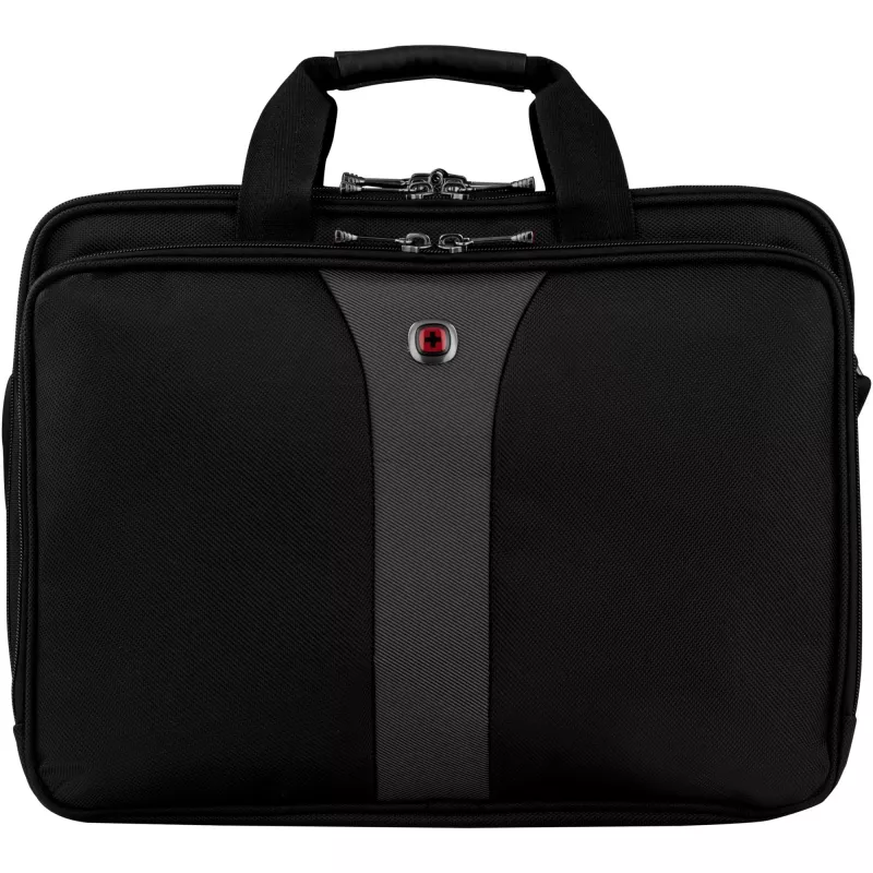 Wenger/SwissGear Legacy 17 portfeļa soma 43.2 cm (17 inch) Melna, Pelēka