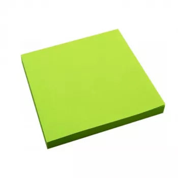 Līmlapiņas Forpus, Neon, 75x75mm, Zaļa (1x80)