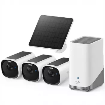 EUFY EufyCam E40 - Tīkla novērošanas kamera - laikapstākļu / putekļu / UV / ūdens izturīga - krāsu (diena/nakts)