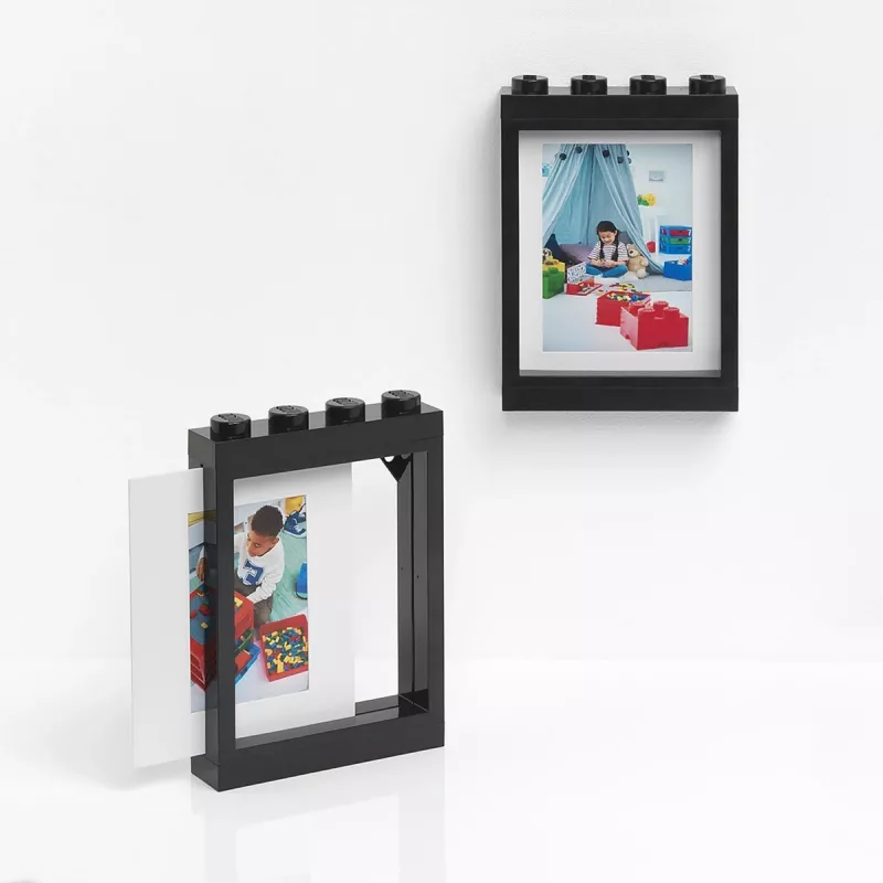 Fotorāmītis Room Copenhagen LEGO melns — saderīgs ar LEGO minifigūru eksponēšanai
