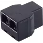 Vadu savienotājs ShiverPeaks BS71225 3xRJ-11 Melns