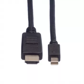 ROLINE Video Cable - Mini DisplayPort (M) uz HDMI (M)