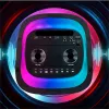 Portatīvais skaļrunis MANTA SPK0601B100, 100 W, Bluetooth, karaoke, bezvadu mikrofons, akumulators, ekvalaizers, disko apgaismojums