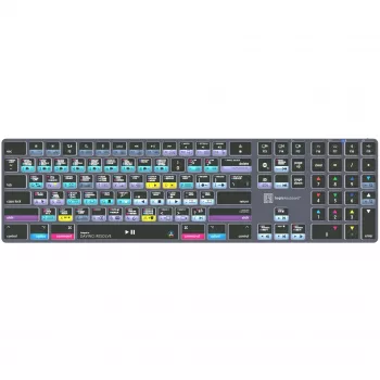 Logickeyboard LKB-RESB-TM-UK Office Bluetooth QWERTY tastatūra Grey Titanium