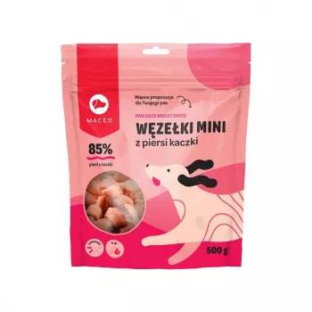 MACED Mini pīles krūtiņas mezgliņi - Suņu kārums - 500g