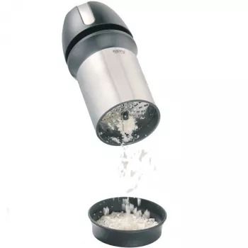 Manuāla rīve-spiralizators GEFU 34680, plastmasa, mazgājams trauku mazgājamā mašīnā, 161×83×83 mm, melns