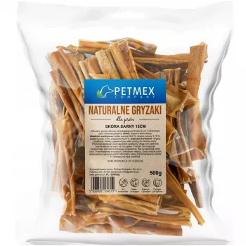 PETMEX Skóra Sarny brieža ādas košļājamā nūja 15 cm 500 g