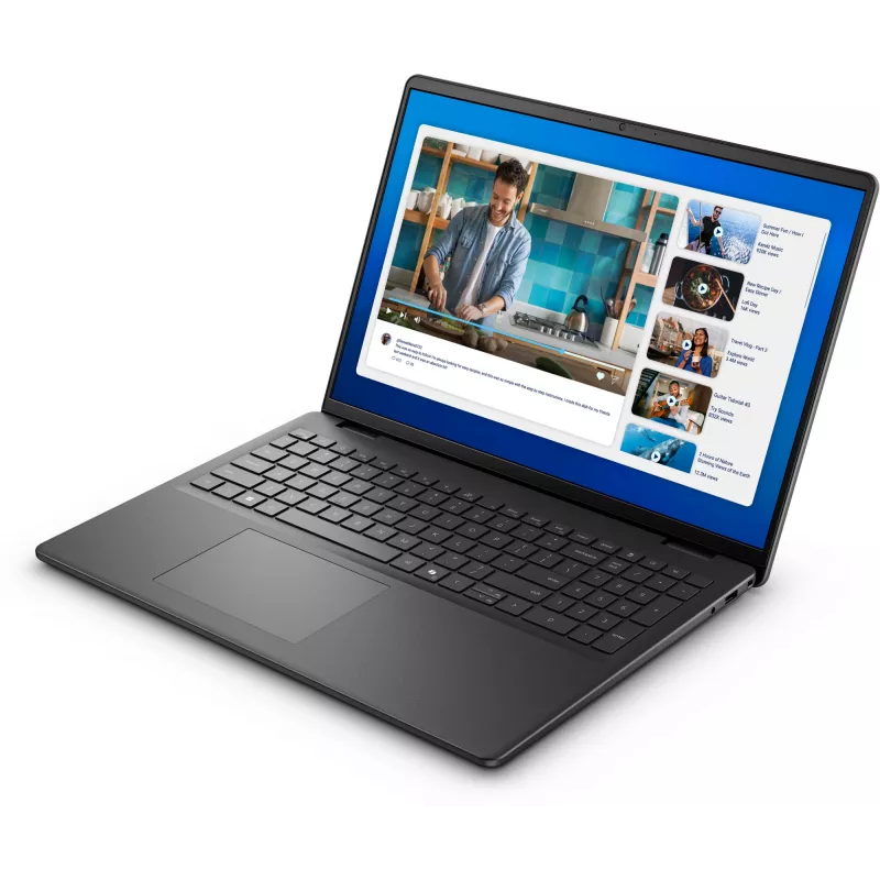 Dell 16 DC16250 / Core 5-120U / 8GB / 512GB SSD / Intel Graphics / WLAN + BT / 16 inch FHD+ / US Backlit Kb / W11 Home / 3 gadi Basic Onsite